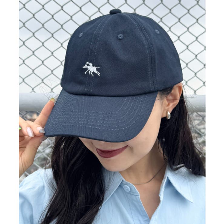 ネイビー | POLOCHAMPS LOW CAP | Outfitter lab