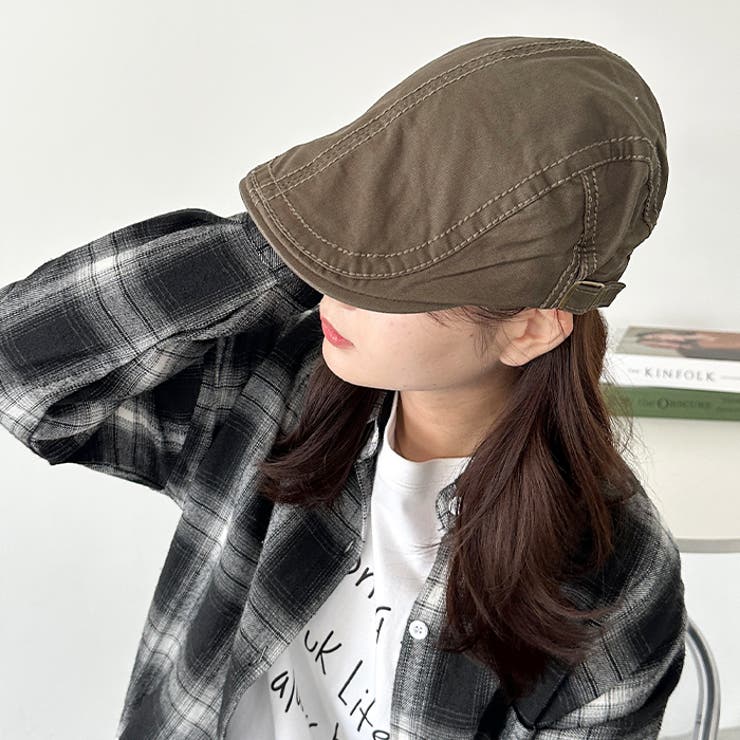 無地ヴィンテージハンチング帽 | Outfitter lab | 詳細画像33 