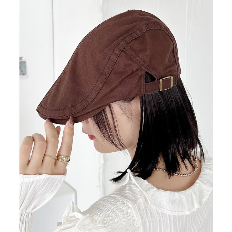 ブラウン | 無地ヴィンテージハンチング帽 | Outfitter lab