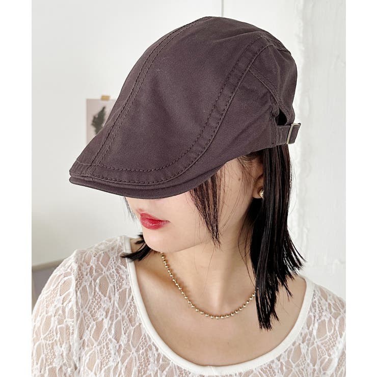 チャコールグレー | 無地ヴィンテージハンチング帽 | Outfitter lab