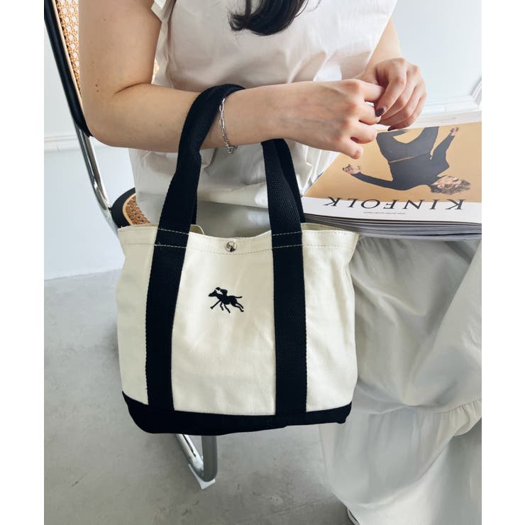 ブラック | POLO CHAMPS / キャンバスバッグ(ポーチ付き) | Outfitter lab