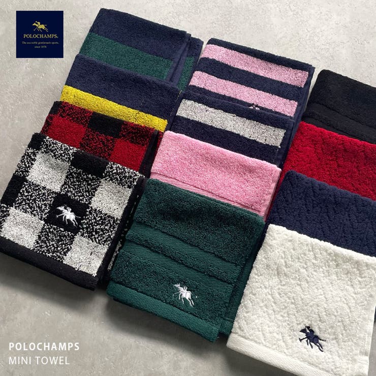 POLOCHAMPS / 刺繍ハンカチ | Outfitter lab | 詳細画像1 