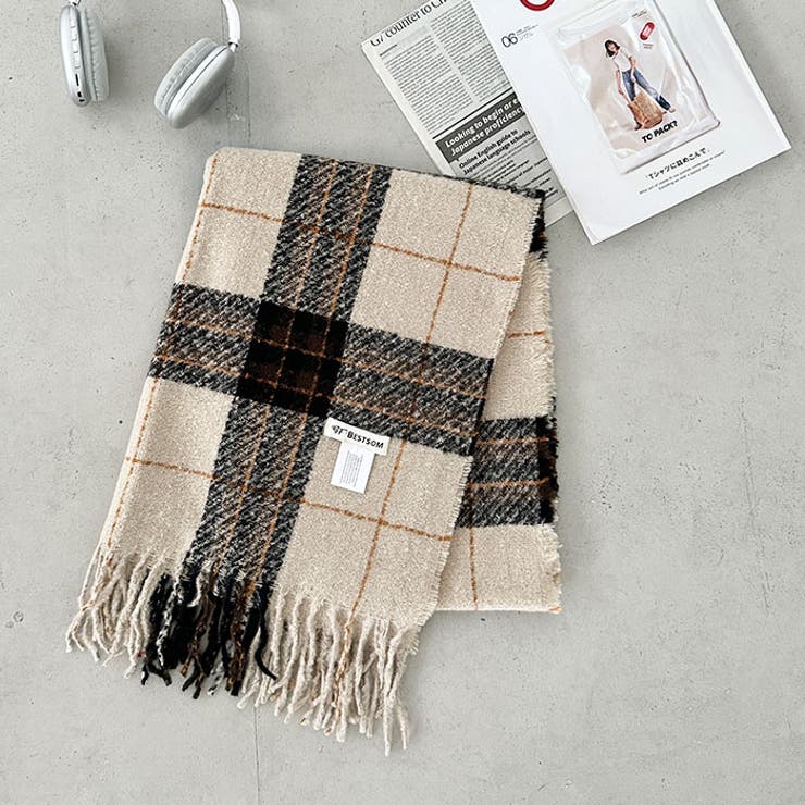 シンプルタータンチェックマフラー | Outfitter lab | 詳細画像10 