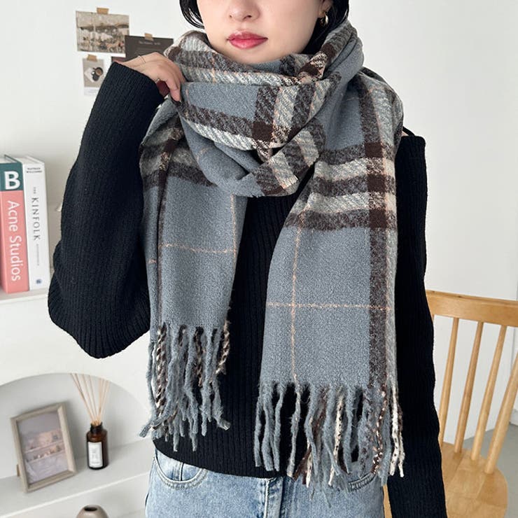 シンプルタータンチェックマフラー | Outfitter lab | 詳細画像20 