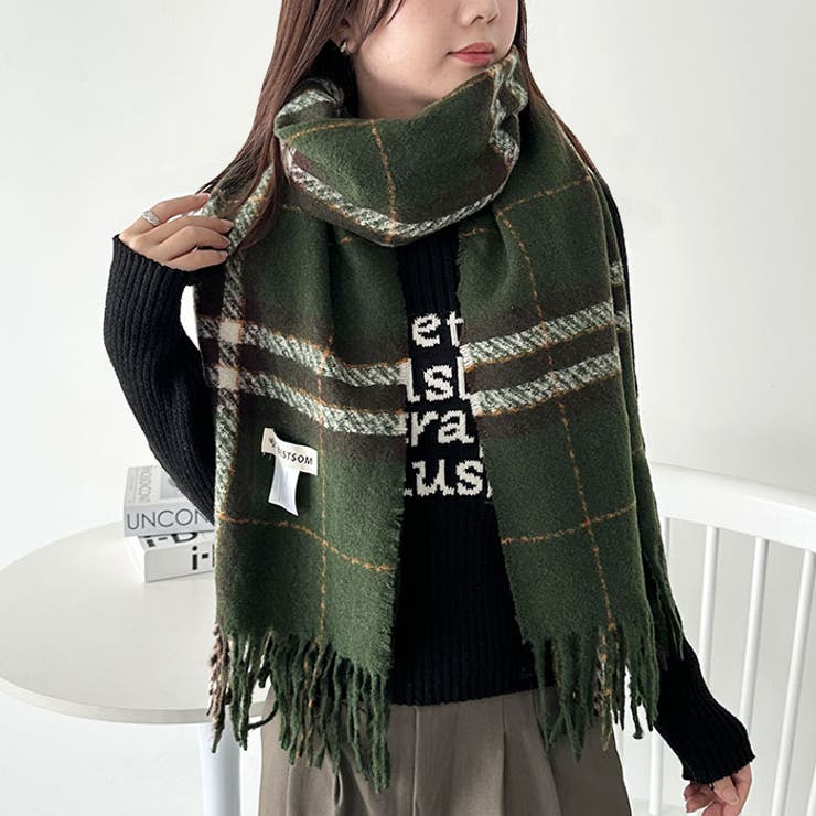 シンプルタータンチェックマフラー | Outfitter lab | 詳細画像23 