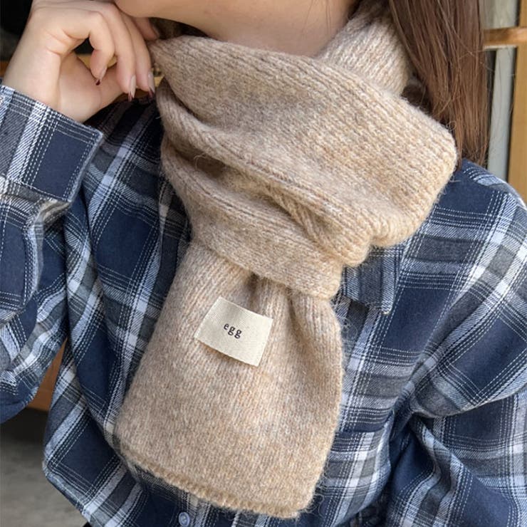 メランジニットショートマフラー | Outfitter lab | 詳細画像17 