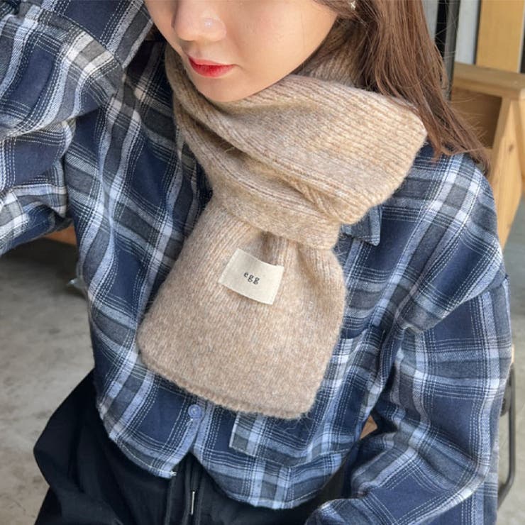 メランジニットショートマフラー | Outfitter lab | 詳細画像18 