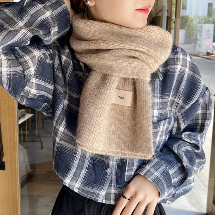 メランジニットショートマフラー | Outfitter lab | 詳細画像20 