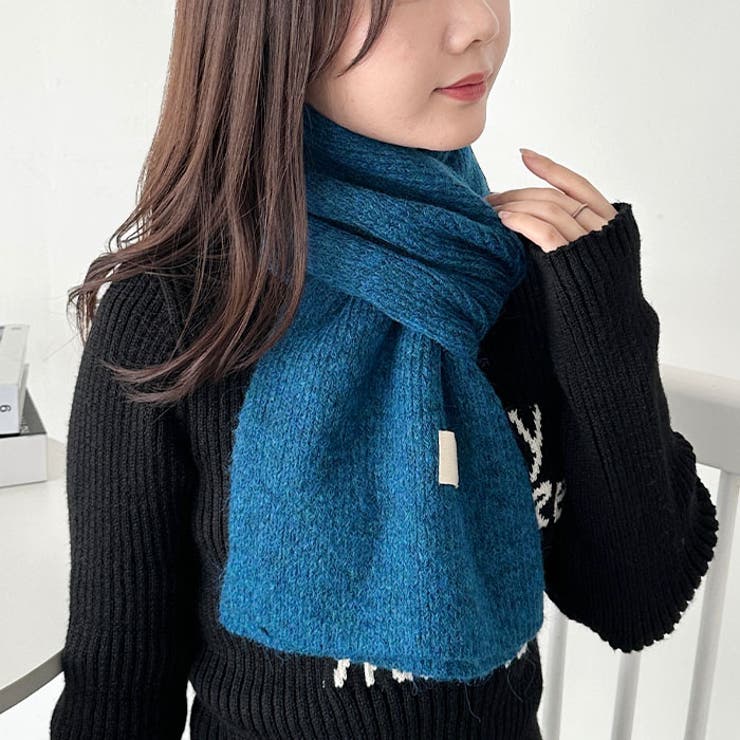 メランジニットショートマフラー | Outfitter lab | 詳細画像27 