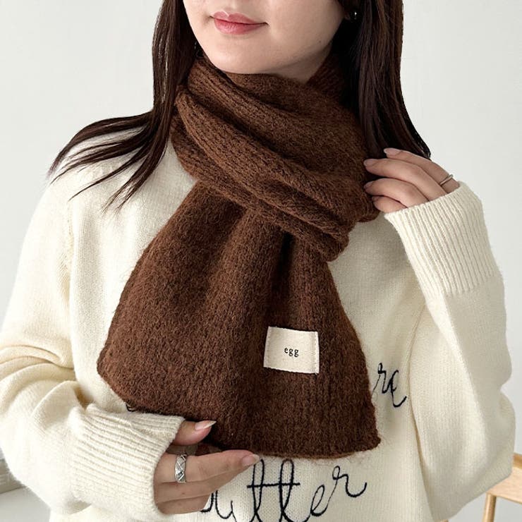 メランジニットショートマフラー | Outfitter lab | 詳細画像29 