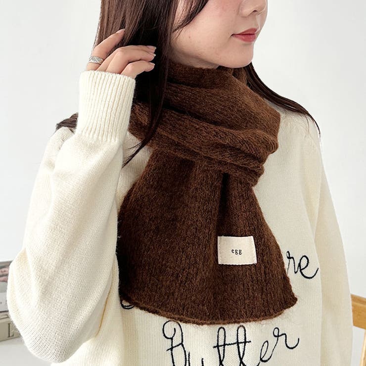 メランジニットショートマフラー | Outfitter lab | 詳細画像30 