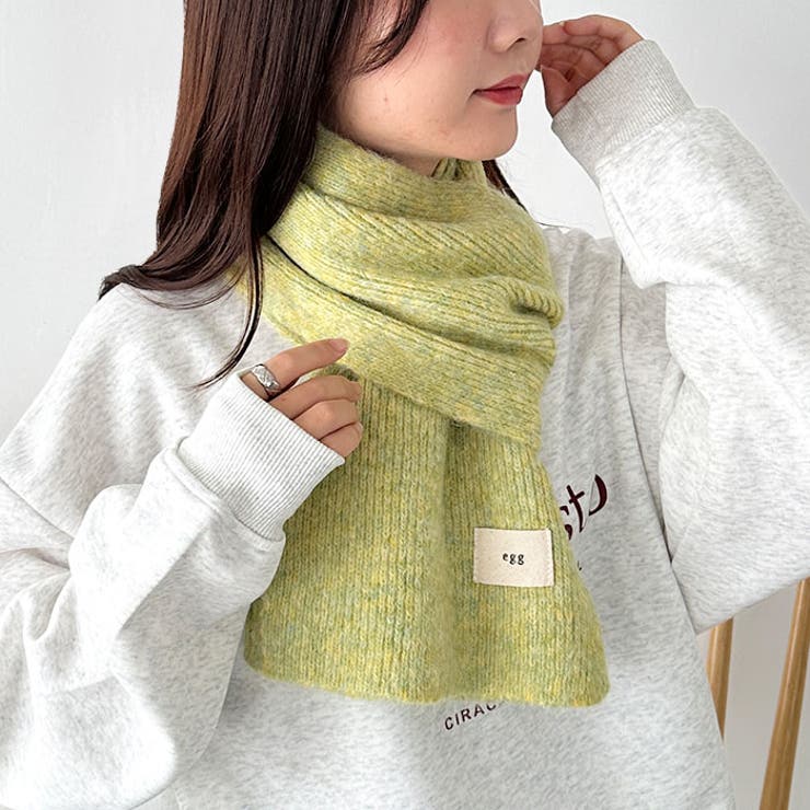 メランジニットショートマフラー | Outfitter lab | 詳細画像39 