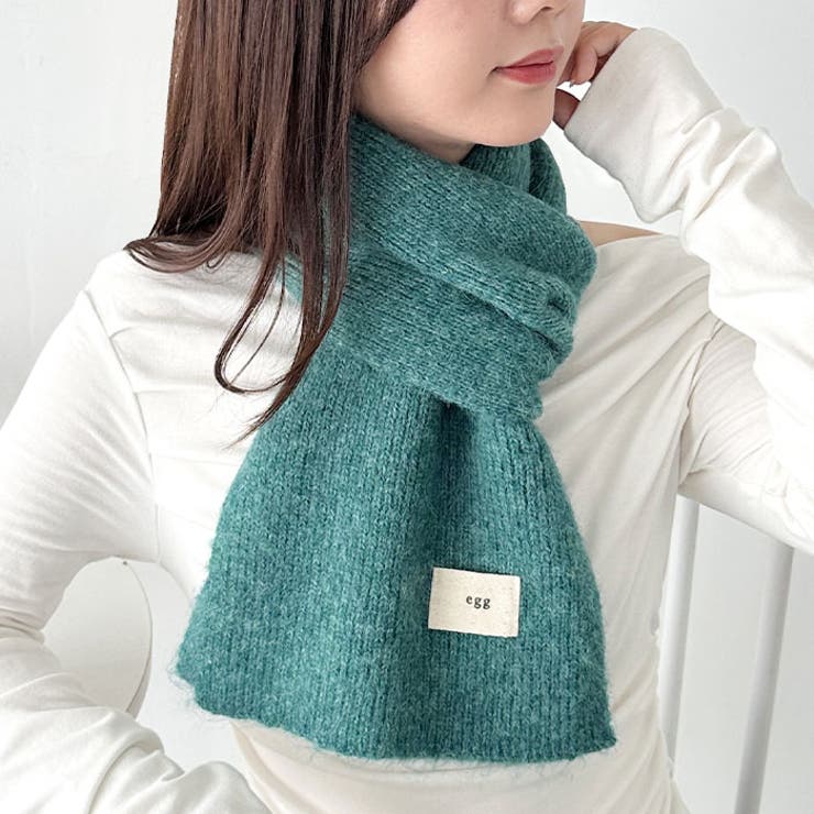 メランジニットショートマフラー | Outfitter lab | 詳細画像41 