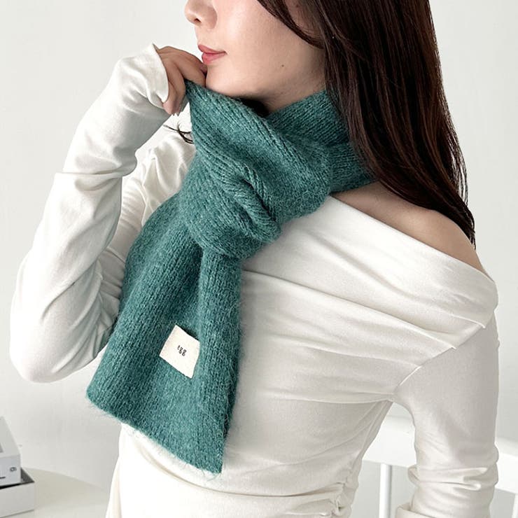 メランジニットショートマフラー | Outfitter lab | 詳細画像43 