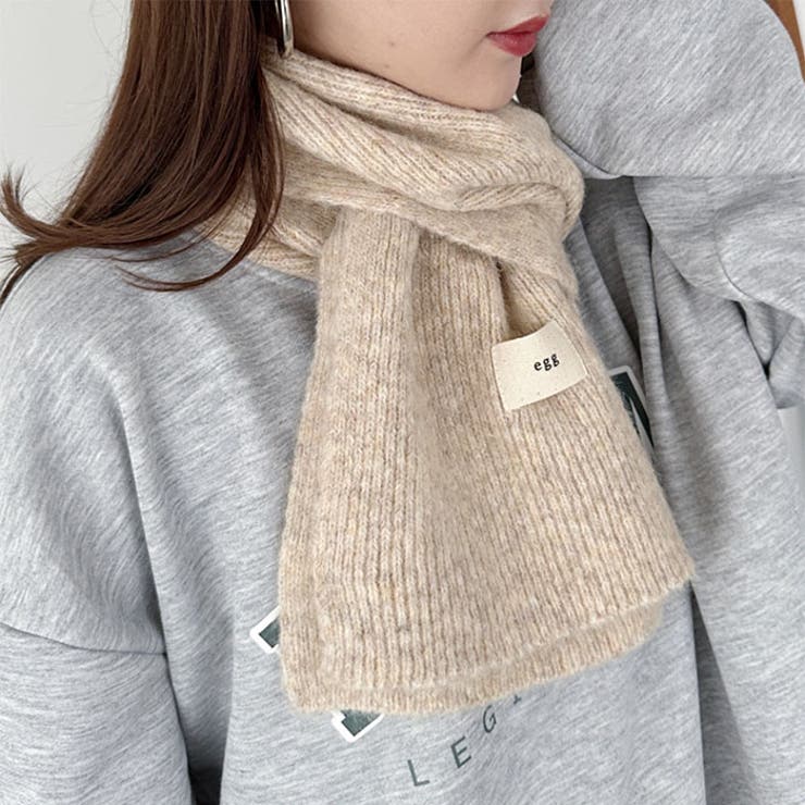 メランジニットショートマフラー | Outfitter lab | 詳細画像5 