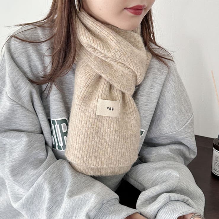 メランジニットショートマフラー | Outfitter lab | 詳細画像8 