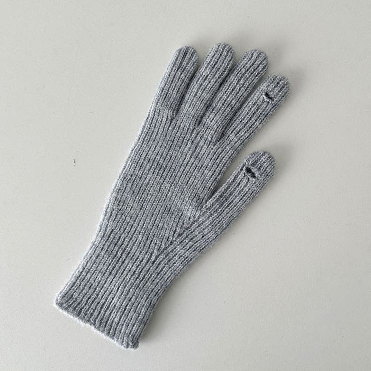 【スマホ対応】リブニットホールタッチグローブ手袋 | Outfitter lab | 詳細画像42 