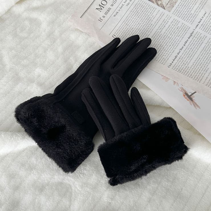 【スマホ対応】ファー手袋 | Outfitter lab | 詳細画像10 