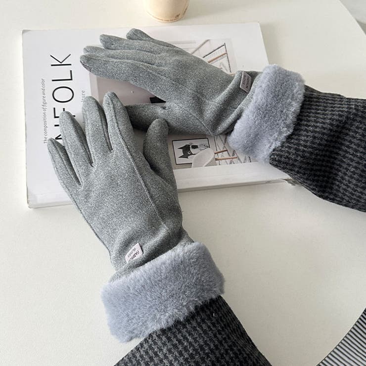 【スマホ対応】ファー手袋 | Outfitter lab | 詳細画像11 