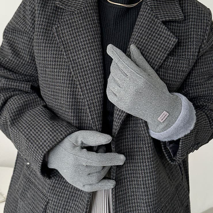【スマホ対応】ファー手袋 | Outfitter lab | 詳細画像14 