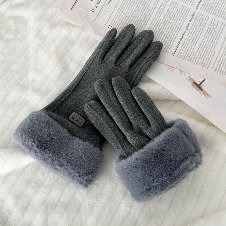 【スマホ対応】ファー手袋 | Outfitter lab | 詳細画像16 