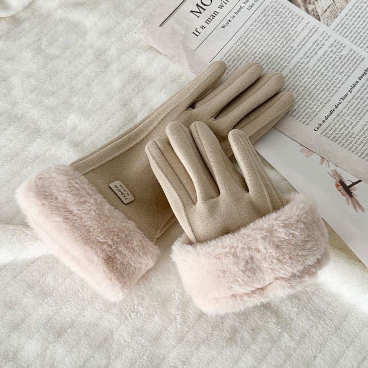 【スマホ対応】ファー手袋 | Outfitter lab | 詳細画像22 