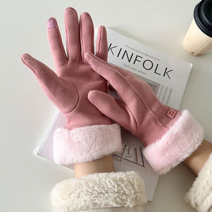 【スマホ対応】ファー手袋 | Outfitter lab | 詳細画像24 