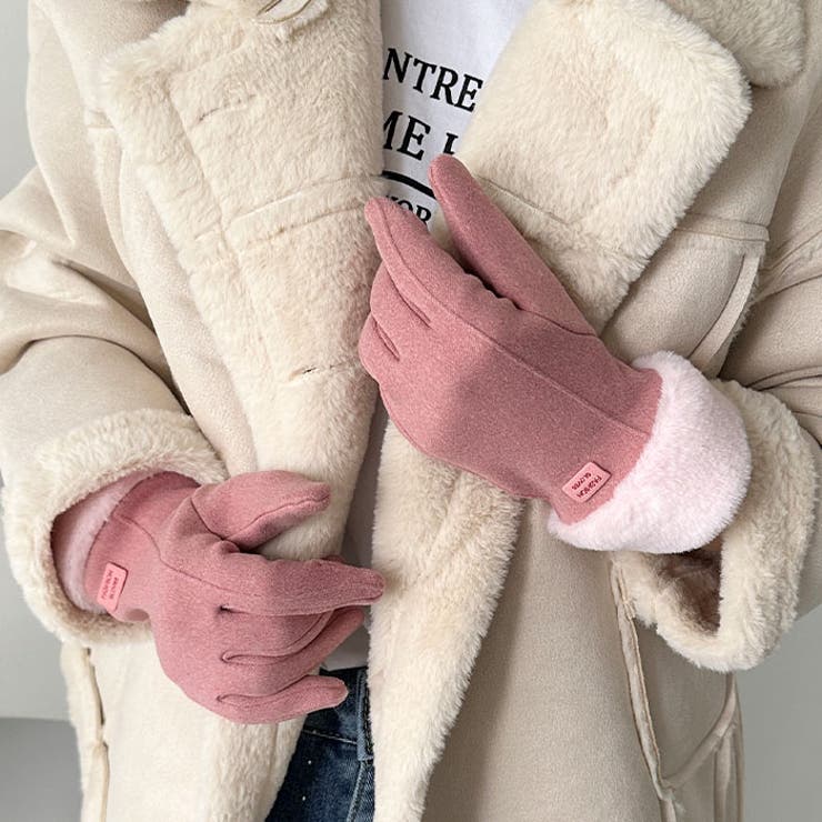 【スマホ対応】ファー手袋 | Outfitter lab | 詳細画像27 