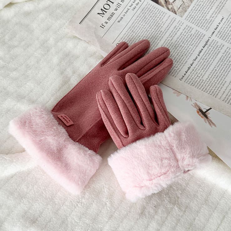 【スマホ対応】ファー手袋 | Outfitter lab | 詳細画像28 