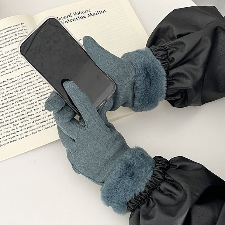 【スマホ対応】ファー手袋 | Outfitter lab | 詳細画像31 