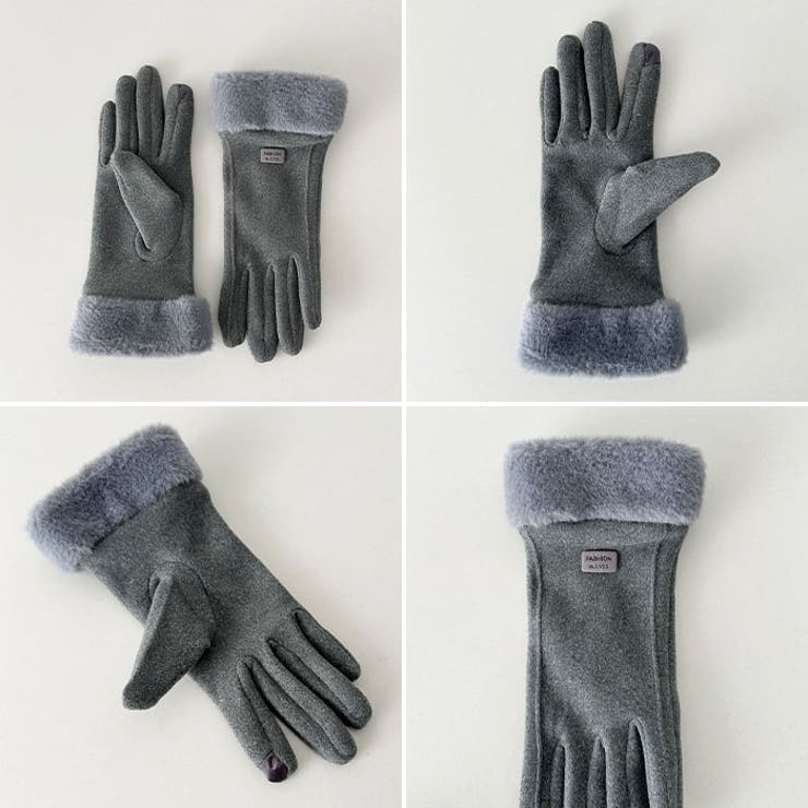 【スマホ対応】ファー手袋 | Outfitter lab | 詳細画像35 