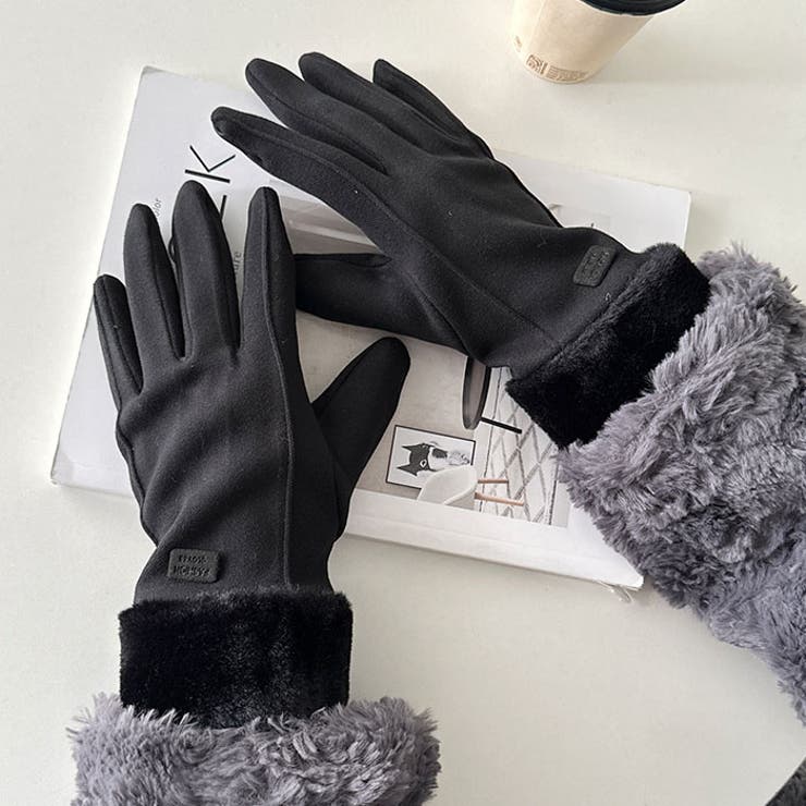 【スマホ対応】ファー手袋 | Outfitter lab | 詳細画像5 