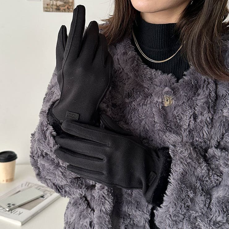 【スマホ対応】ファー手袋 | Outfitter lab | 詳細画像8 