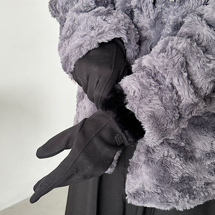 【スマホ対応】ファー手袋 | Outfitter lab | 詳細画像9 