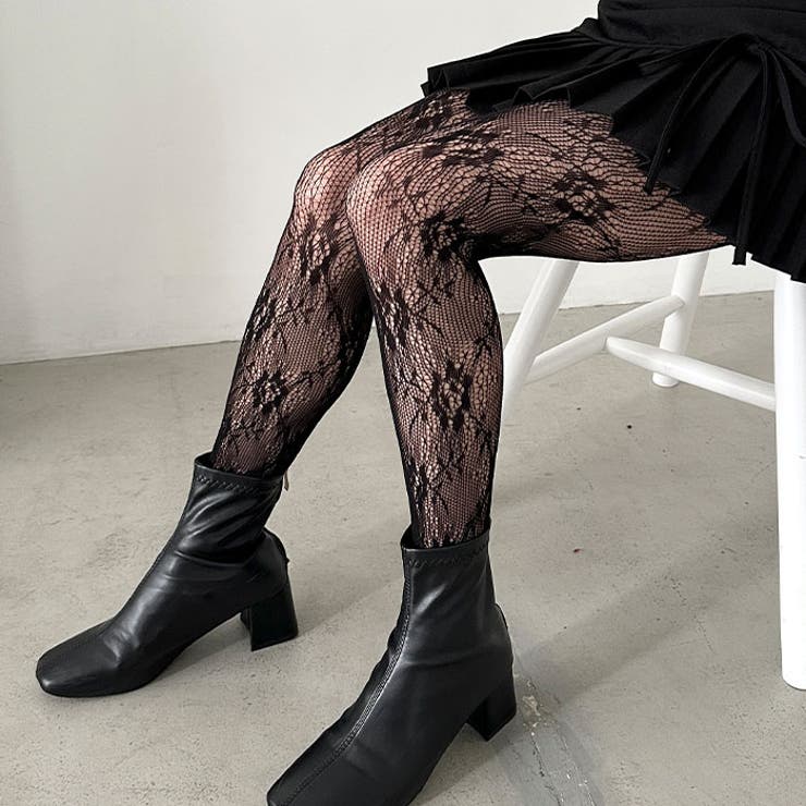 フラワー/リボンレースアソートタイツ | Outfitter lab | 詳細画像40 