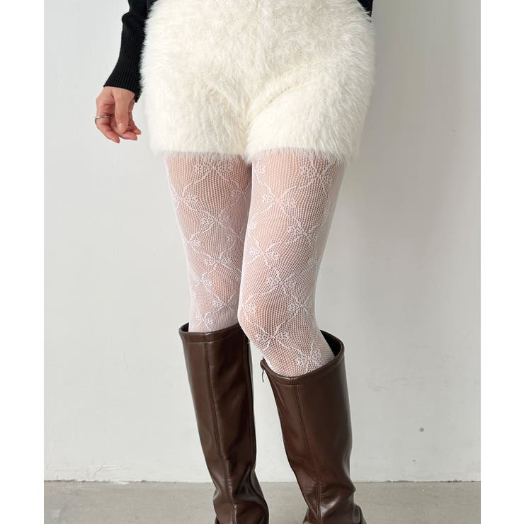 その他2 | フラワー/リボンレースアソートタイツ | Outfitter lab