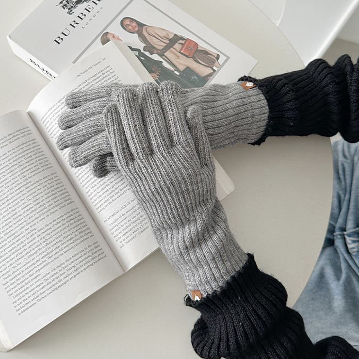 【10色展開】ユニセックススマホ対応ニット手袋 | Outfitter lab | 詳細画像15 