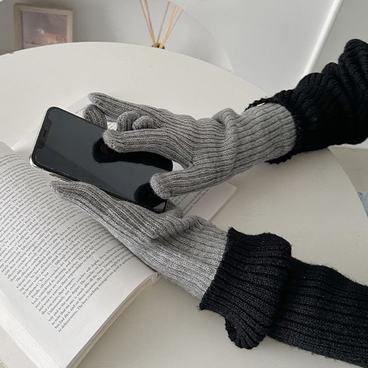 【10色展開】ユニセックススマホ対応ニット手袋 | Outfitter lab | 詳細画像17 