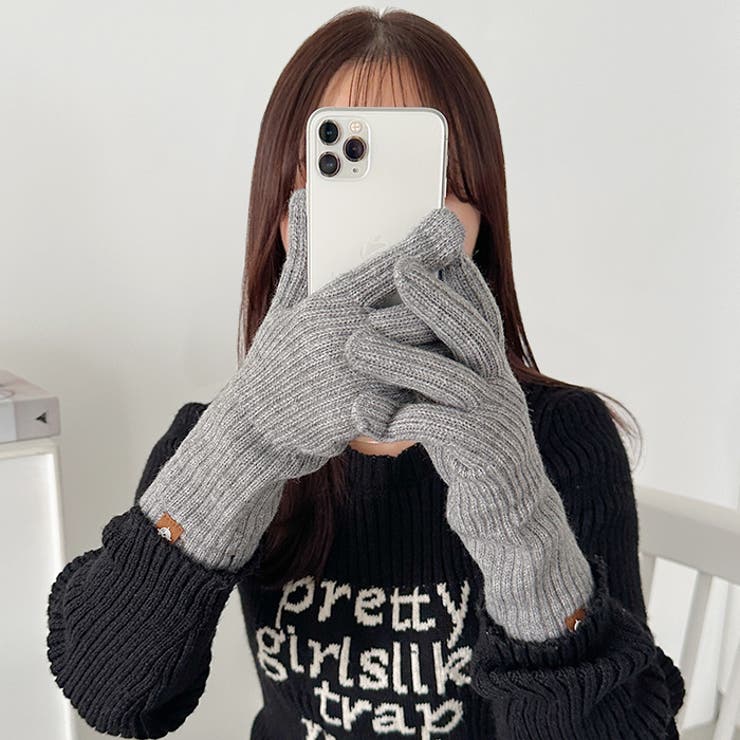 【10色展開】ユニセックススマホ対応ニット手袋 | Outfitter lab | 詳細画像18 
