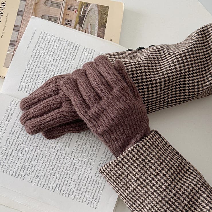 【10色展開】ユニセックススマホ対応ニット手袋 | Outfitter lab | 詳細画像20 