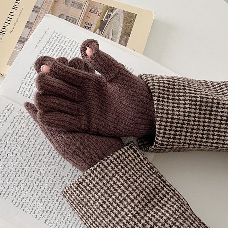 【10色展開】ユニセックススマホ対応ニット手袋 | Outfitter lab | 詳細画像22 