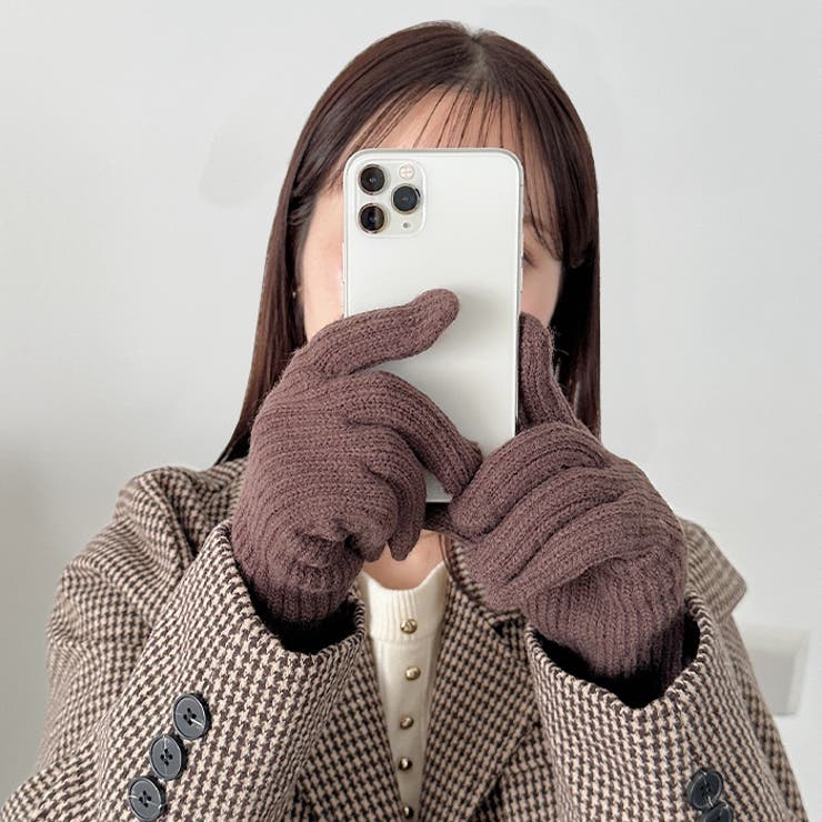 【10色展開】ユニセックススマホ対応ニット手袋 | Outfitter lab | 詳細画像23 