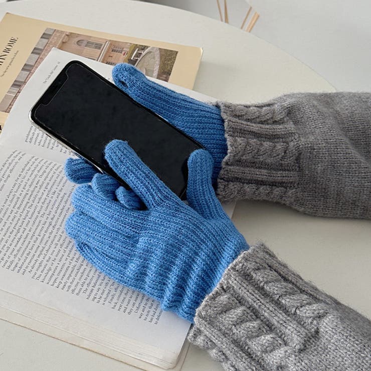 【10色展開】ユニセックススマホ対応ニット手袋 | Outfitter lab | 詳細画像41 