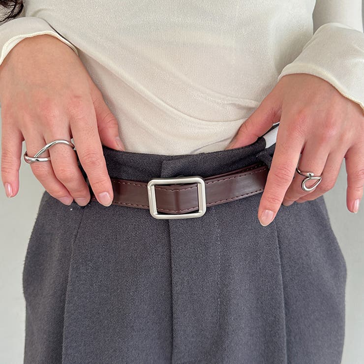 スクエア/オーバルアソート穴なしベルト | Outfitter lab | 詳細画像36 