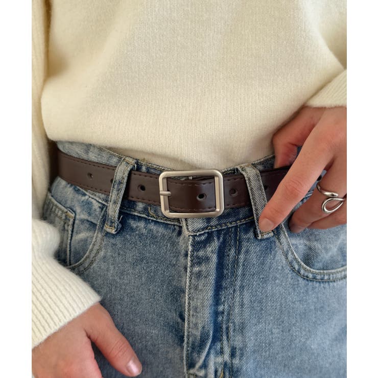 ブラウン系その他3 | スクエア/オーバルアソート穴なしベルト | Outfitter lab