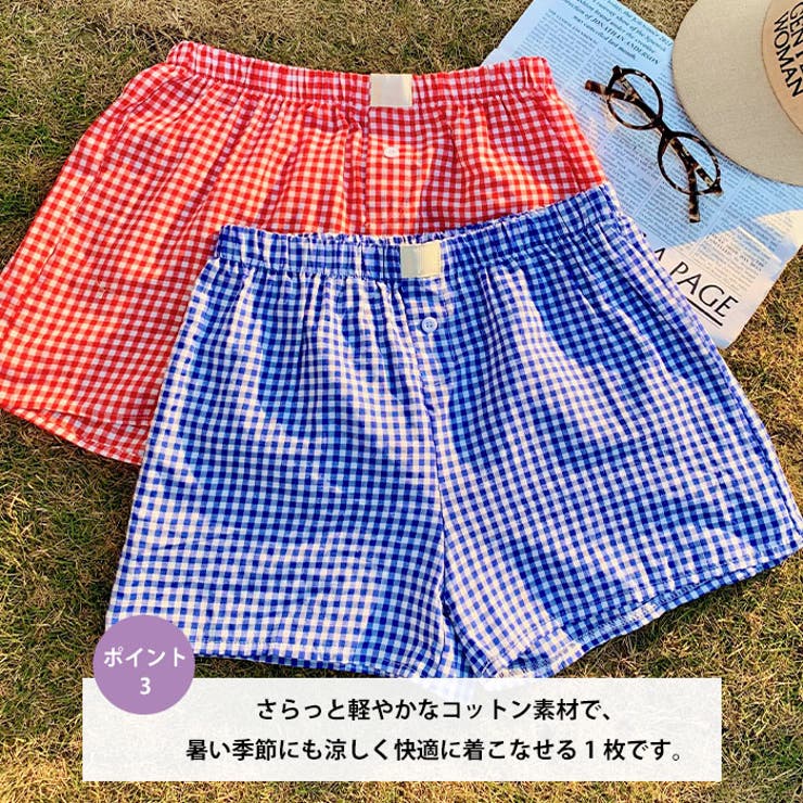 チェックショーツ | Outfitter lab | 詳細画像4 