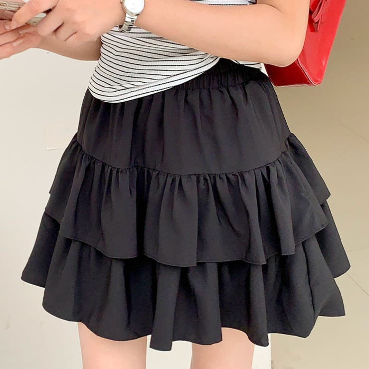 2段フリルミニスカート | Outfitter lab | 詳細画像5 