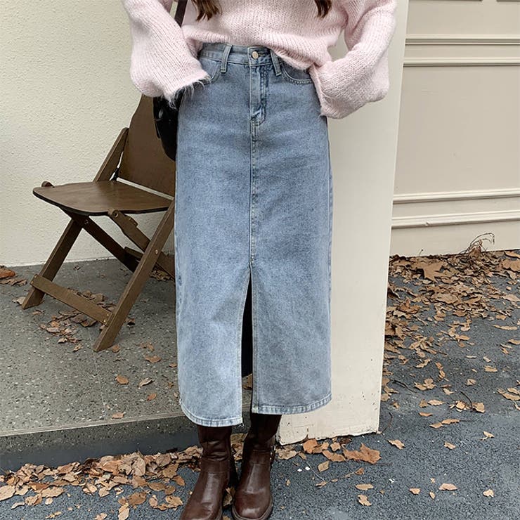 ハイウエストデニムロングスカート | Outfitter lab | 詳細画像12 