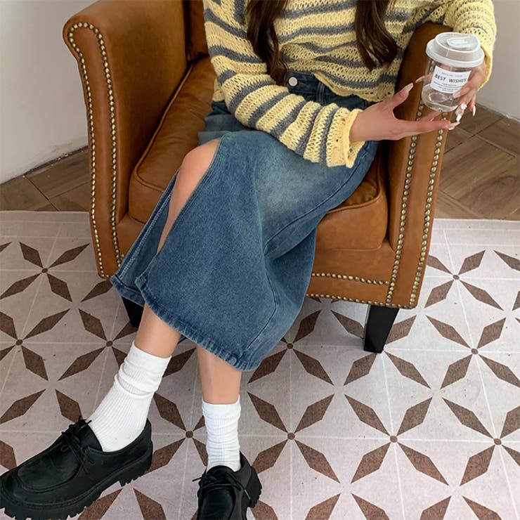 ハイウエストデニムロングスカート | Outfitter lab | 詳細画像16 