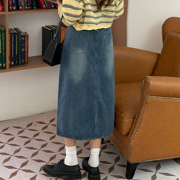 ハイウエストデニムロングスカート | Outfitter lab | 詳細画像17 